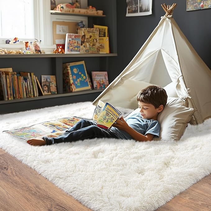 Pionblank Super Fluffy Area Rug - Image 4