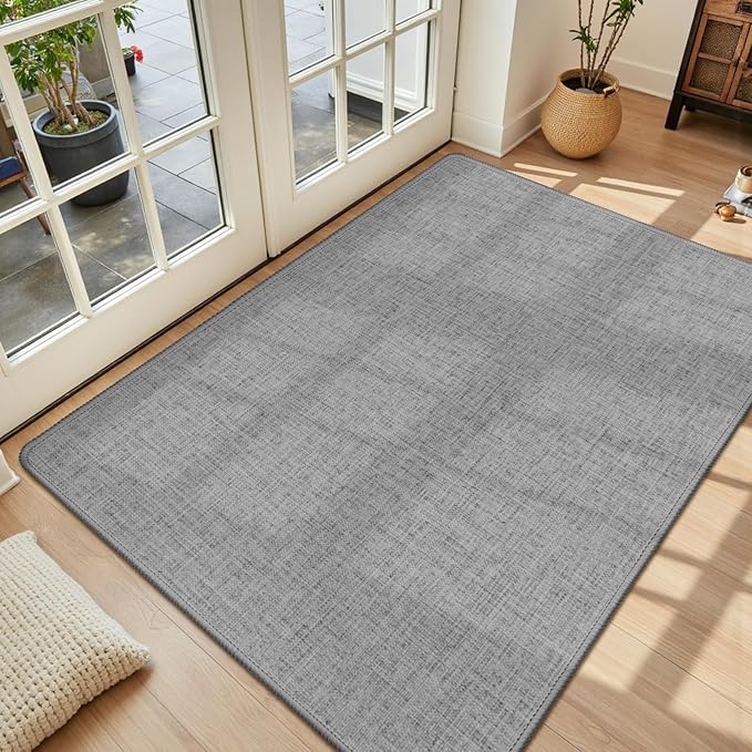 LEKEEPGO Ultra Thin Indoor Door Mat 36"x59", Low-Profile Door Mat Indoor by LEKEEPGO