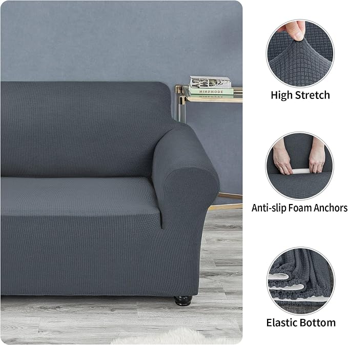 Joccun Stretch Couch Cover Slipcovers, 1-Piece Sofa Covers - Image 5
