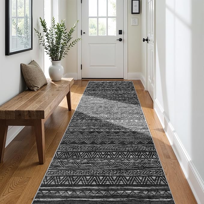 3x10 Washable Hallway Runner Rug by Ksrau