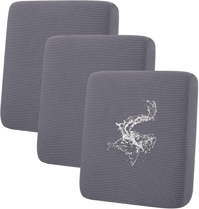 hyha Waterproof Couch Cushion Covers, Washable Sofa Cushion Slipcovers by hyha