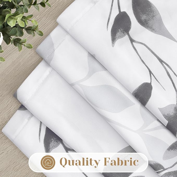 HOMEIDEAS Kitchen Curtains, Short Non-See-Through Privacy 30X36 Inch Length - Image 5