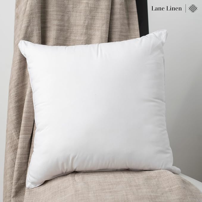 LANE LINEN Throw Pillow Inserts 18" x 18" - Image 9