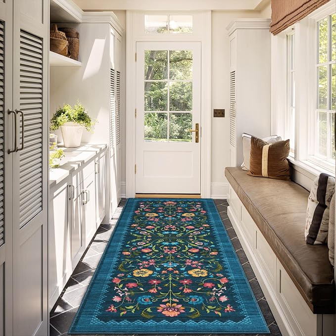 GarveeHome Floral Rug 2.5x10 Runners - Image 8