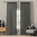 Pinch Pleated Curtains 90 Inch Length by IVAPUPU