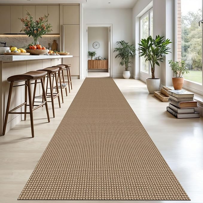 KOZYFLY Extra Long Runners for Hallways 3x20 ft Washable Kitchen Runner Non - Image 2