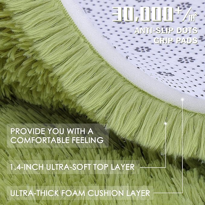 OLANLY 8x10 Machine Washable Large Area Rugs - Image 7