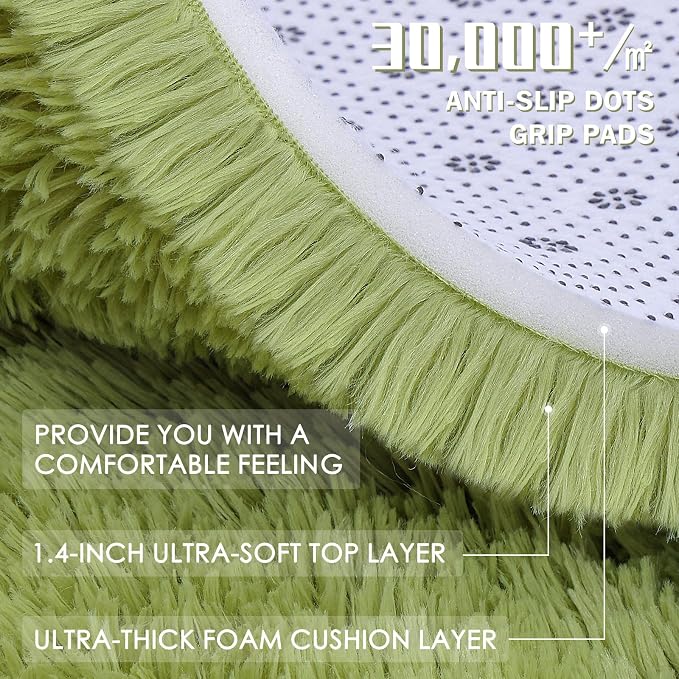 OLANLY 9x12 Machine Washable Large Area Rugs - Image 8