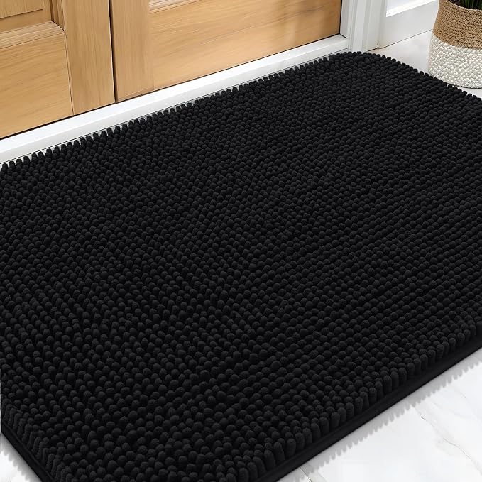 OLANLY Dog Door Mat for Muddy Paws 30x20, Absorbs Moisture and Dirt, Absorbent by OLANLY