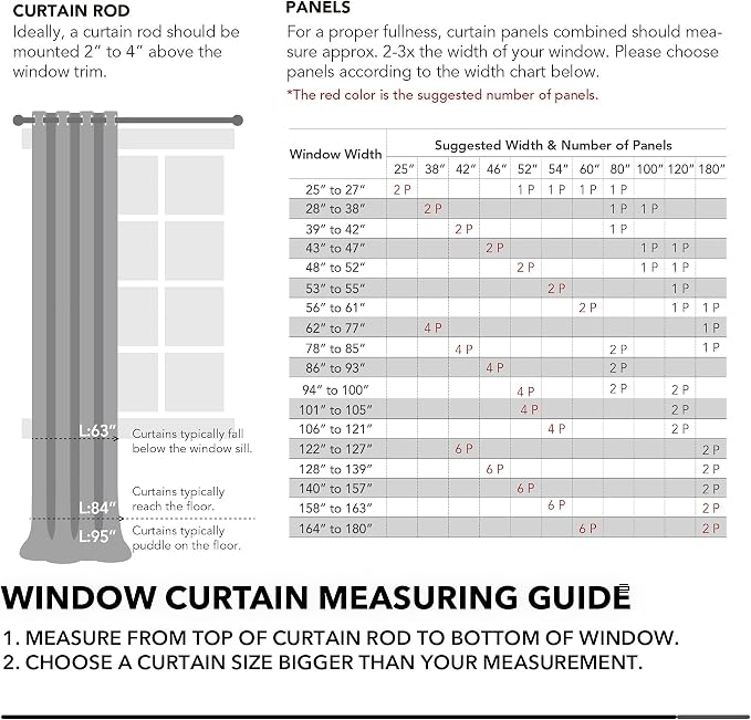 Deconovo Halloween Curtains, Thermal Insulated Soundproof Curtain - Image 7