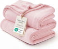 Bedsure GentleSoft Pink Fleece Blanket by BEDSURE