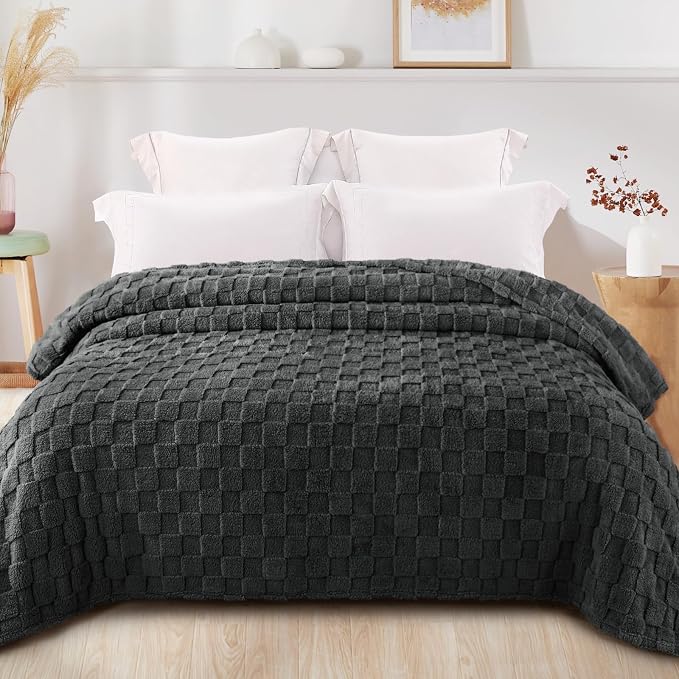 Exclusivo Mezcla Twin Size Flannel Fleece Blanket, Super Soft and Warm - Image 3