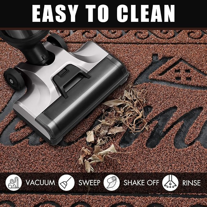 Yimobra Welcome Mat, Heavy Duty Sturdy Door Mats - Image 5
