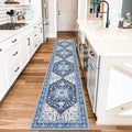 Yamaziot Washable Runner Rug, 2x10 Non-Slip Boho Vintage Hallway Rug Runner by Yamaziot