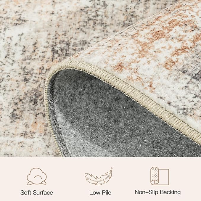 2X10 Area Rug for Hallways, Soft Carpet for Kitchen Bathroom Bedroom Laundry - Image 7