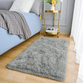 Amearea Shag Small Rug, Fluffy 2x4 Feet Throw Rugs by AmeareaDirect