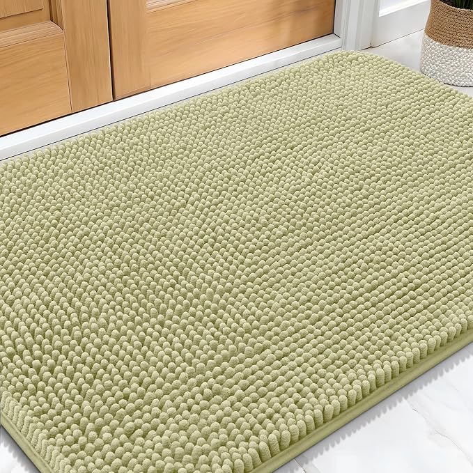 OLANLY Dog Door Mat for Muddy Paws 30x20, Absorbs Moisture and Dirt, Absorbent by OLANLY