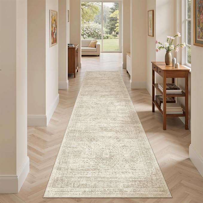 Runner Rug 2'x8' Washable Non-Slip Runner Rugs - Image 2