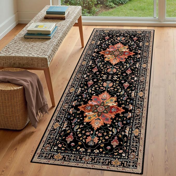 Area Rugs 3'x7' Runner Rug Non Slip Washable - Image 3