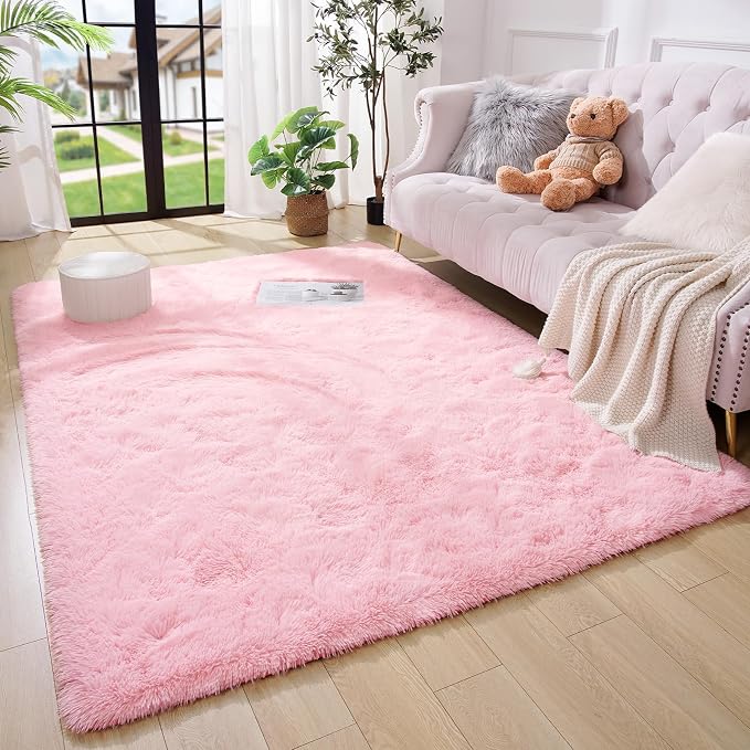 Amearea Premium Soft Area Rug 4x5.3 Feet, Fluffy Carpet by AmeareaDirect