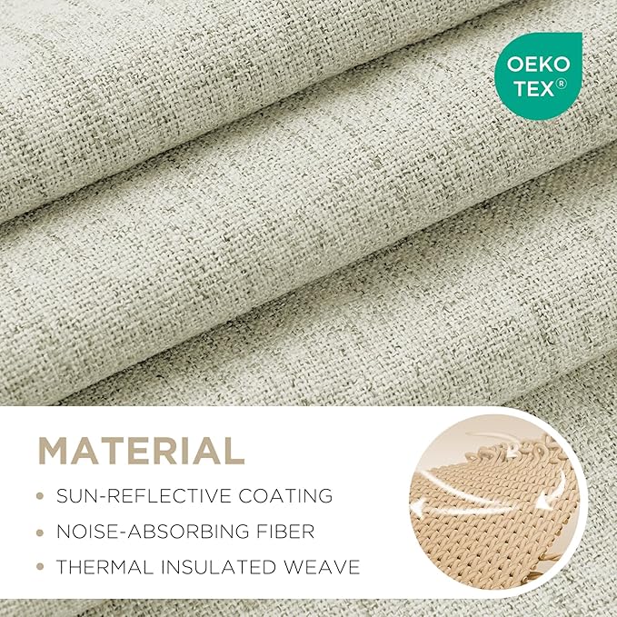 Joydeco Blackout Curtains for Bedroom - Image 2