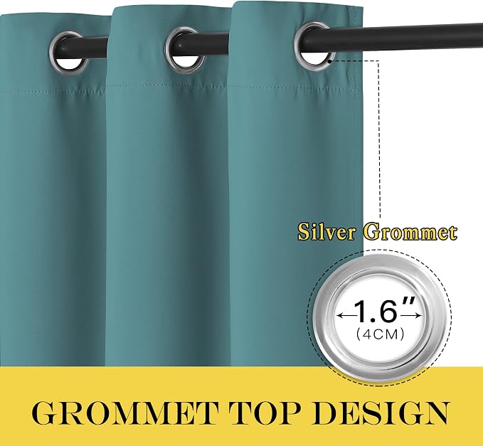 NICETOWN Window Treatment Sliding Door Curtain - Image 3