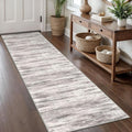 KOZYFLY Modern Abstract Washable Rug Runner 2x8 Hallway Runner Rug Non-Slip by KOZYFLY