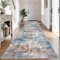 IOHOUZE Abstract Runner Rug 3x14 Ft Long Washable Runners by iOhouze