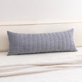 Corduroy Decorative Throw Pillow Covers 14x36 Inch Soft Striped Pillow Covers by Unknown