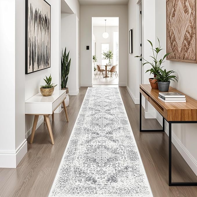 Washable 2'6''x12' Runner Rug - Image 3