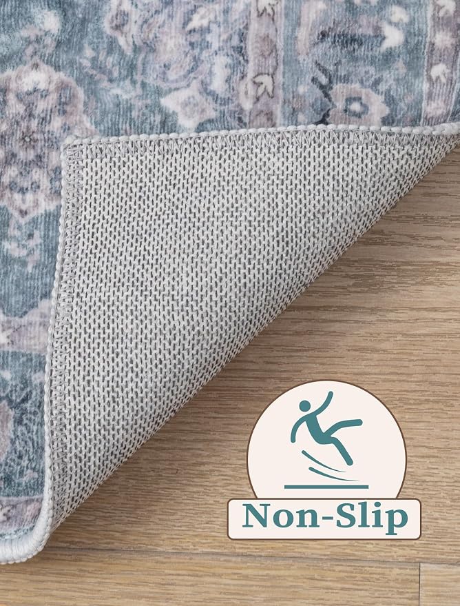 SERISSA Boho Washable Runner Rug - Image 3
