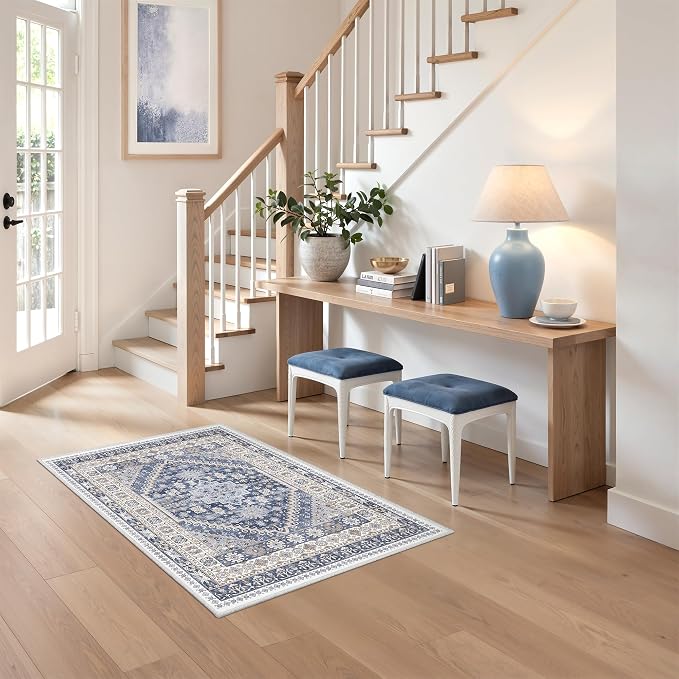 zesthome 2x3 Entryway Rug, Soft Washable Rugs, Non Slip Area Rug, Stain - Image 9
