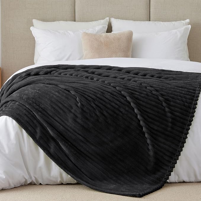 BEDELITE King Size Blanket for Bed, 300GSM Soft & Warm Fleece Blanket, - Image 7