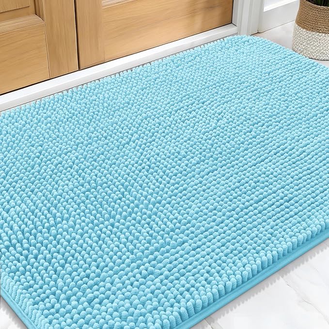 OLANLY Dog Door Mat for Muddy Paws 32x20, Absorbs Moisture and Dirt, Absorbent by OLANLY