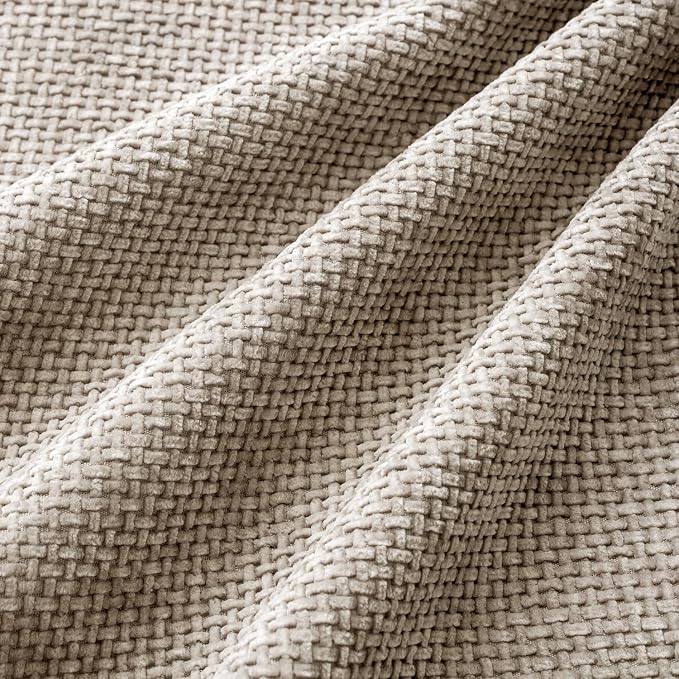 MIULEE Pack of 4 Couch Throw Pillow Covers 18x18 Inch Khaki Soft Decorative - Image 3
