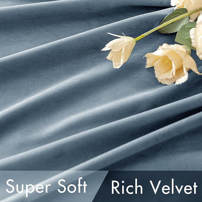 MIULEE Velvet Curtains 96 inches - Image 4