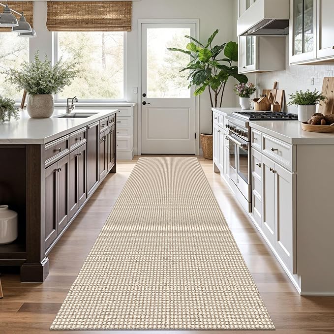 KOZYFLY Runners for Hallways 3x10 ft Washable Kitchen Runner Non Slip Rubber - Image 2