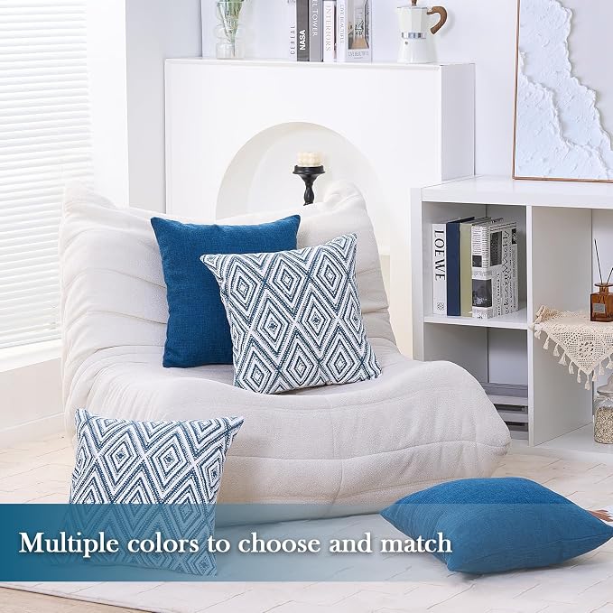 HPUK Decorative Throw Pillow Covers Set of 4 Couch Pillows Accent Cushion Cover - Image 6