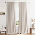 Guken 100% Blackout Curtains 90 Inch Length 2 Panels Set by Guken
