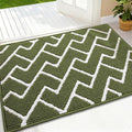 OLANLY Front Door Mat, Non-Slip Rubber Backing, Dirt Resistant and Absorbent by OLANLY