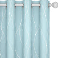 Deconovo Blackout Curtains, Thermal Insulated Soundproof Grommet Drapes by Deconovo