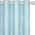 Deconovo Blackout Curtains, Thermal Insulated Soundproof Grommet Drapes by Deconovo