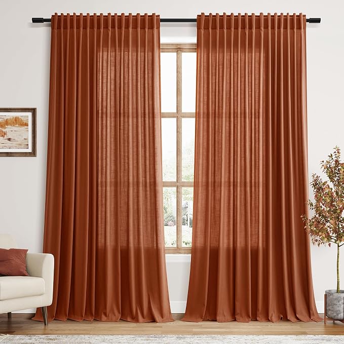Nanspring Extra Wide Long Curtains by Nanspring