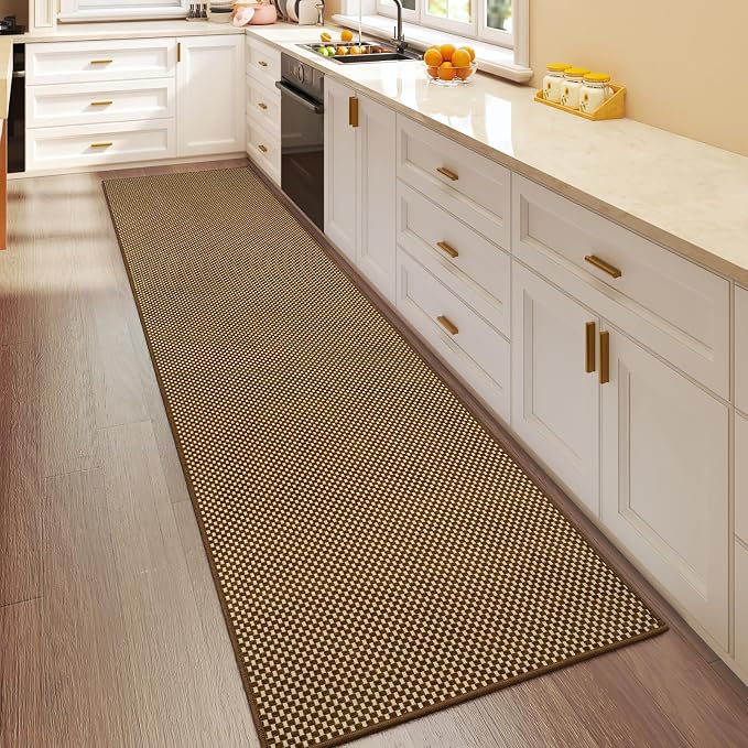 YDKGL 2x8 ft Hallway Runner Rug Extra Long Boho Woven Kitchen Runner Rugs Mat - Image 3