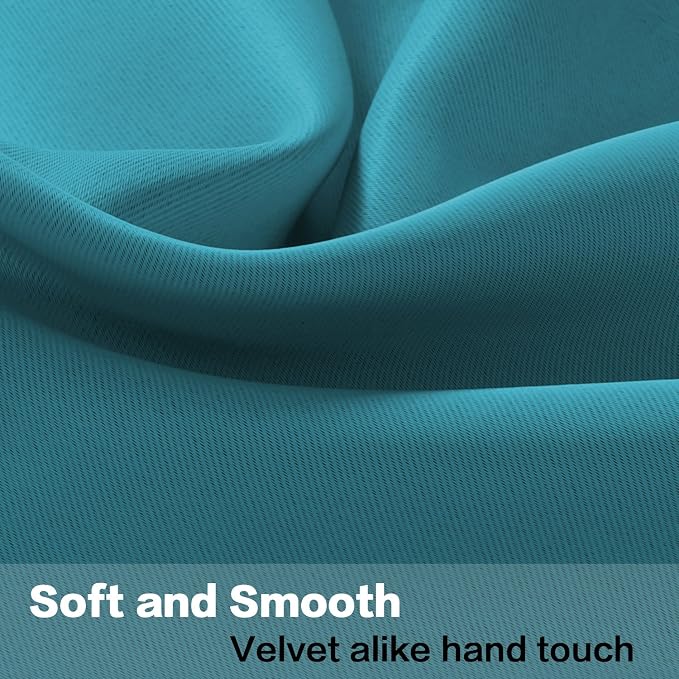 H.VERSAILTEX Blackout Valances for Windows, Kitchen Valance Curtains for Living - Image 5