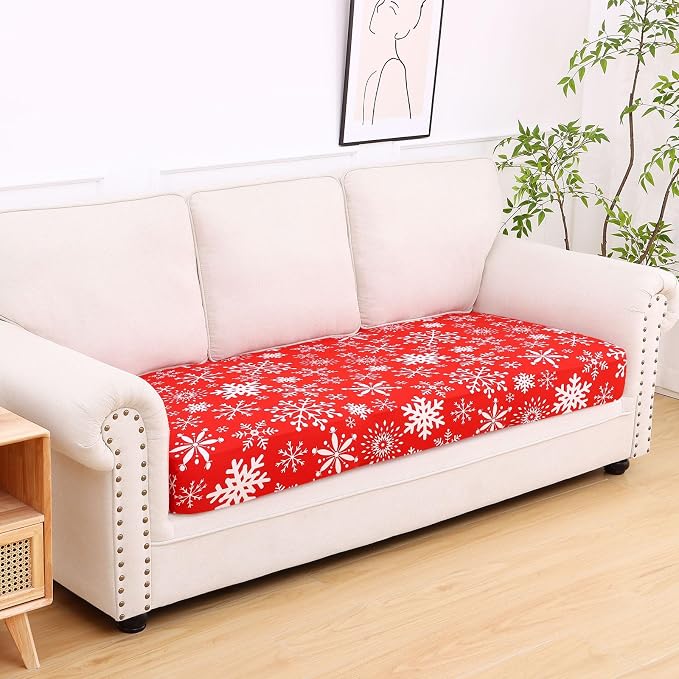 hyha Printed Couch Cushion Covers, Floral Sofa Covers Washable - Image 7
