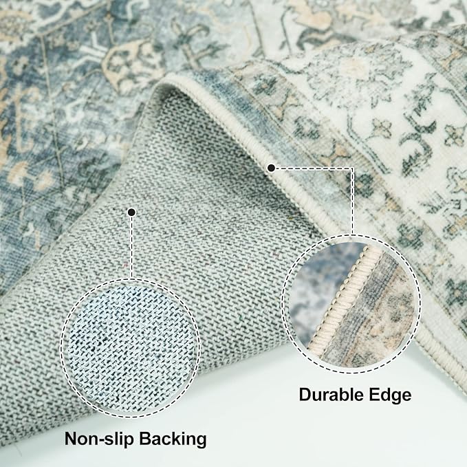 TOPRUUG Washable Runner Rug 2x12 - Image 4