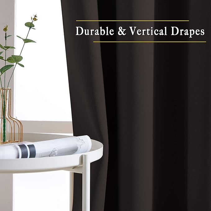 NICETOWN Blackout 102 inch Curtains - Image 5