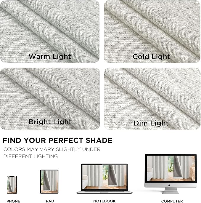 Joydeco Blackout Curtains for Bedroom - Image 9