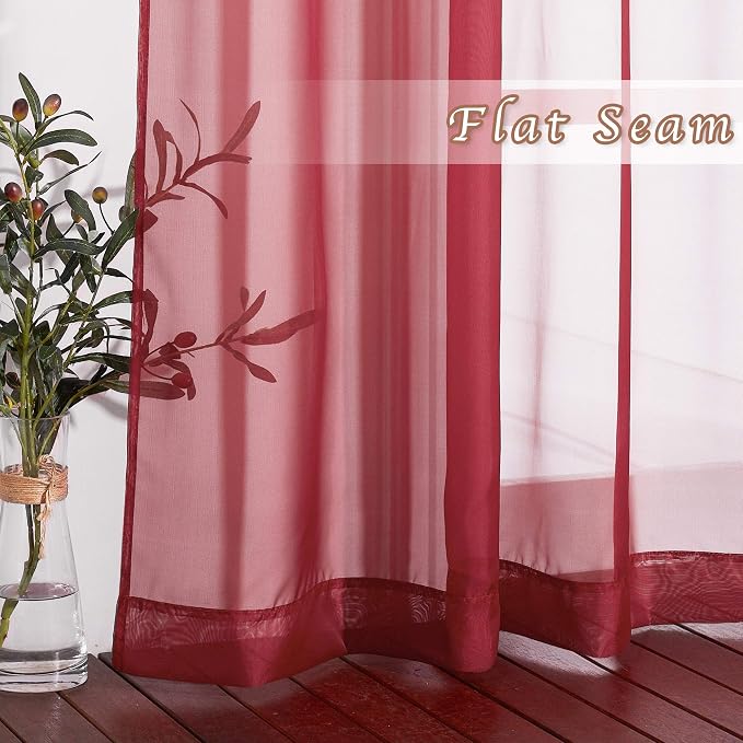 NICETOWN Voile Sheer Curtains - Image 5